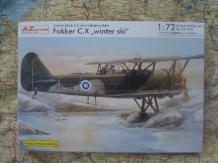 images/productimages/small/Fokker C.X winter ski AZmodel 1;72 nw.voor.jpg